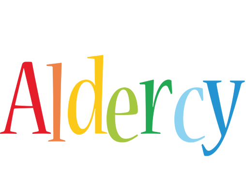 Aldercy birthday logo