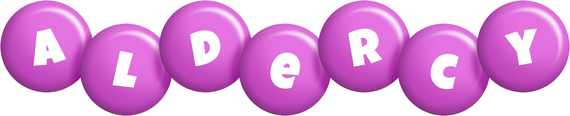 Aldercy candy-purple logo