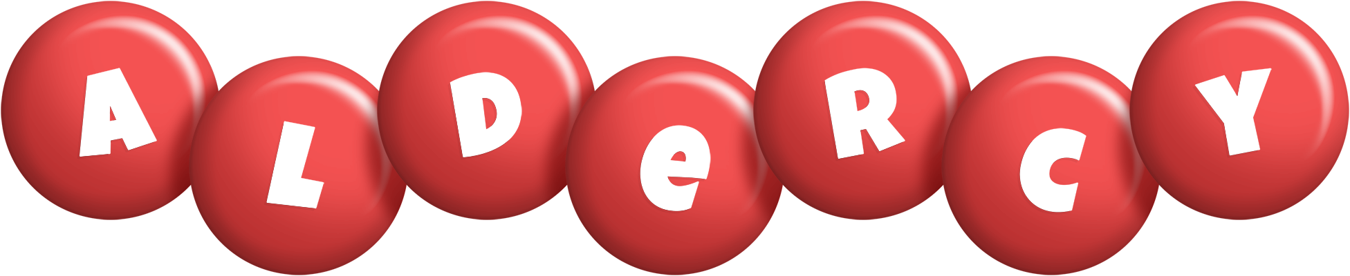 Aldercy candy-red logo