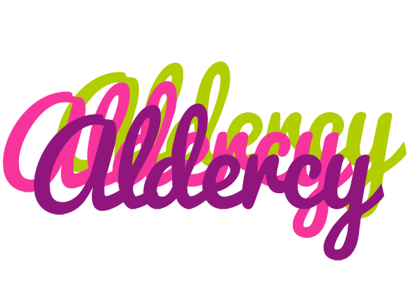 Aldercy flowers logo