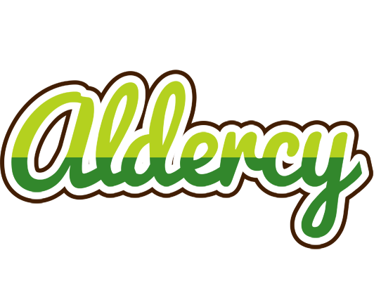 Aldercy golfing logo