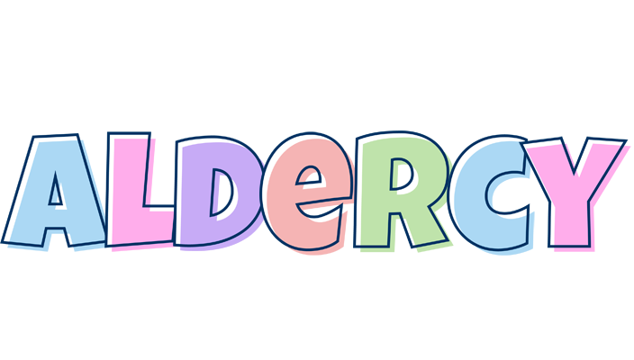Aldercy pastel logo