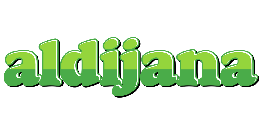 Aldijana apple logo