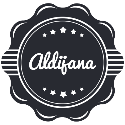 Aldijana badge logo