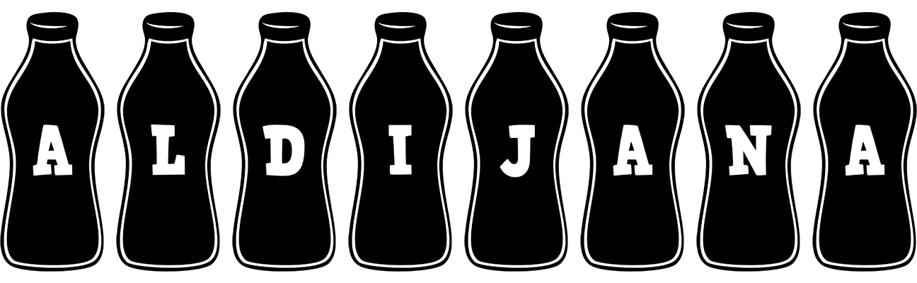 Aldijana bottle logo