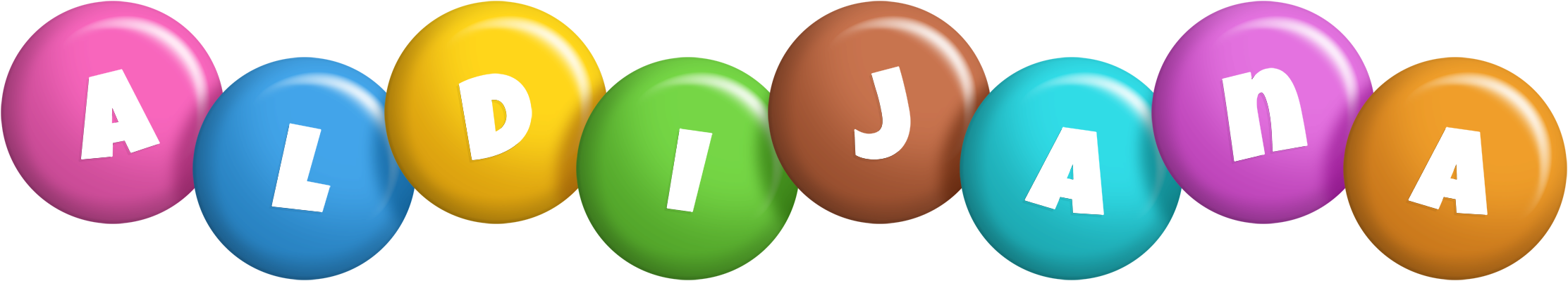 Aldijana candy logo