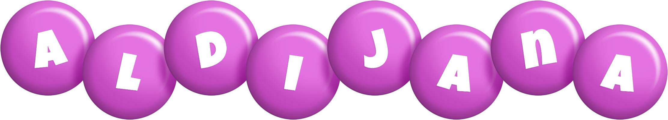 Aldijana candy-purple logo