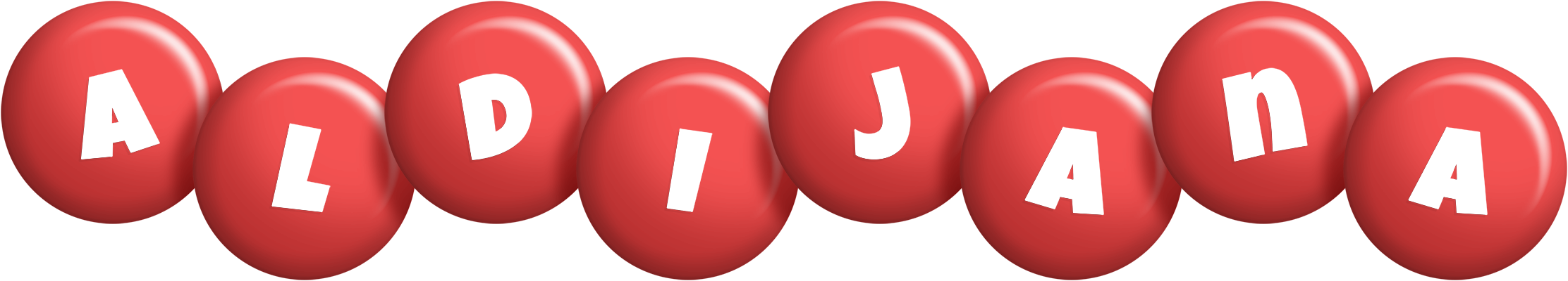 Aldijana candy-red logo