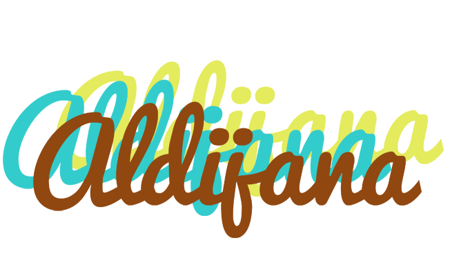 Aldijana cupcake logo