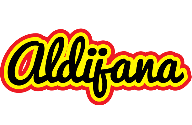 Aldijana flaming logo