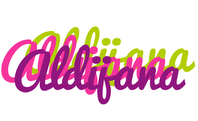 Aldijana flowers logo