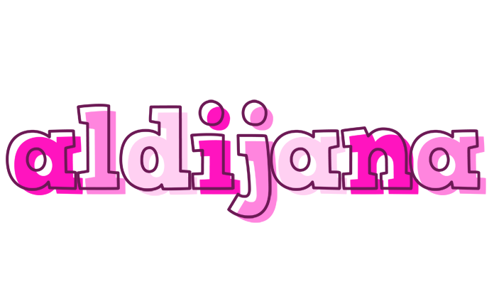 Aldijana hello logo