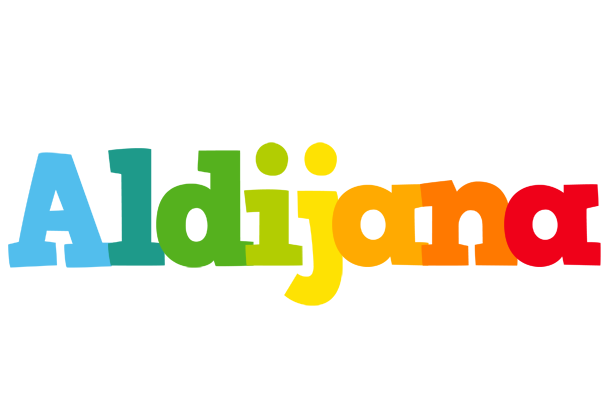 Aldijana rainbows logo