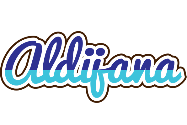 Aldijana raining logo