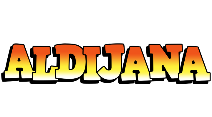 Aldijana sunset logo