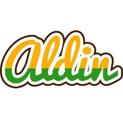 Aldin banana logo