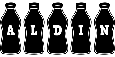 Aldin bottle logo