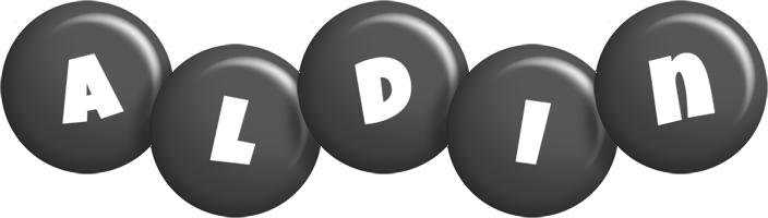 Aldin candy-black logo