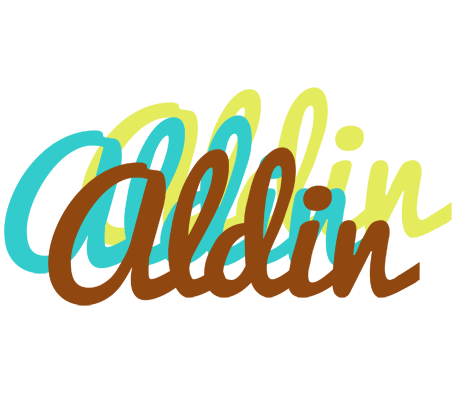 Aldin cupcake logo