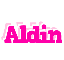 Aldin dancing logo