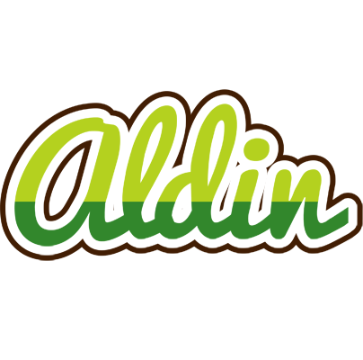 Aldin golfing logo