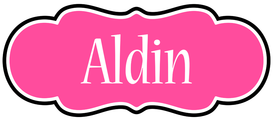 Aldin invitation logo