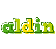 Aldin juice logo