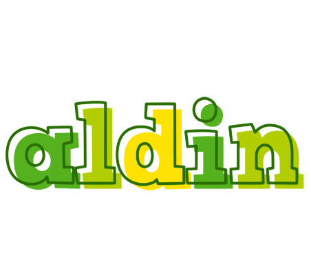 Aldin juice logo