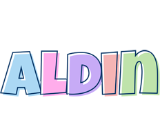 Aldin pastel logo