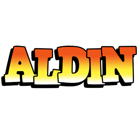 Aldin sunset logo