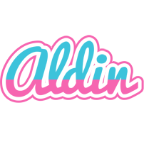Aldin woman logo