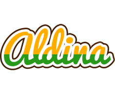 Aldina banana logo