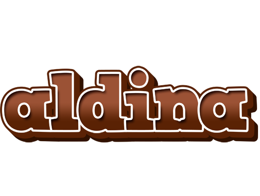 Aldina brownie logo