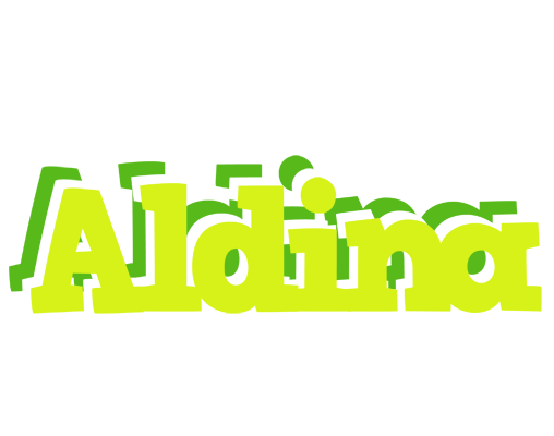 Aldina citrus logo