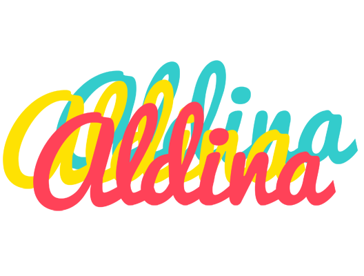 Aldina disco logo