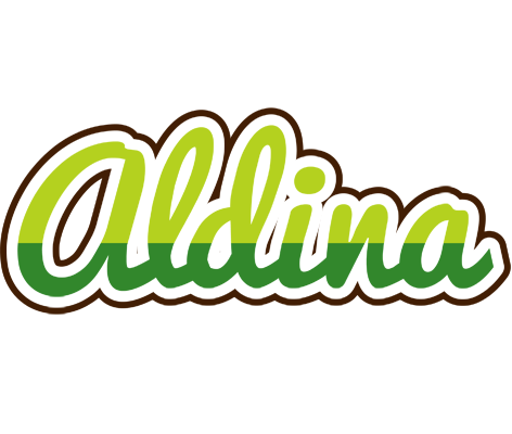 Aldina golfing logo