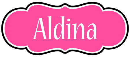 Aldina invitation logo