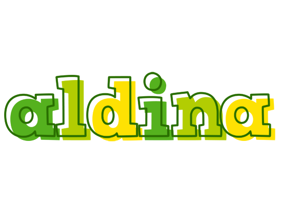 Aldina juice logo