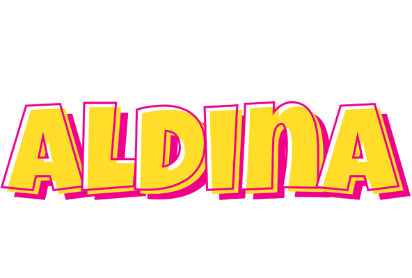 Aldina kaboom logo