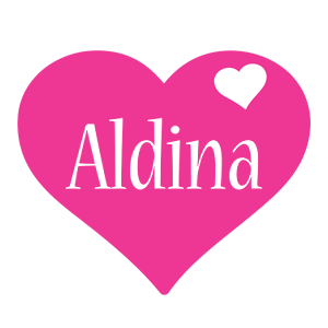 Aldina love-heart logo