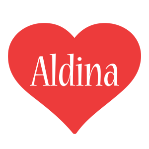 Aldina love logo