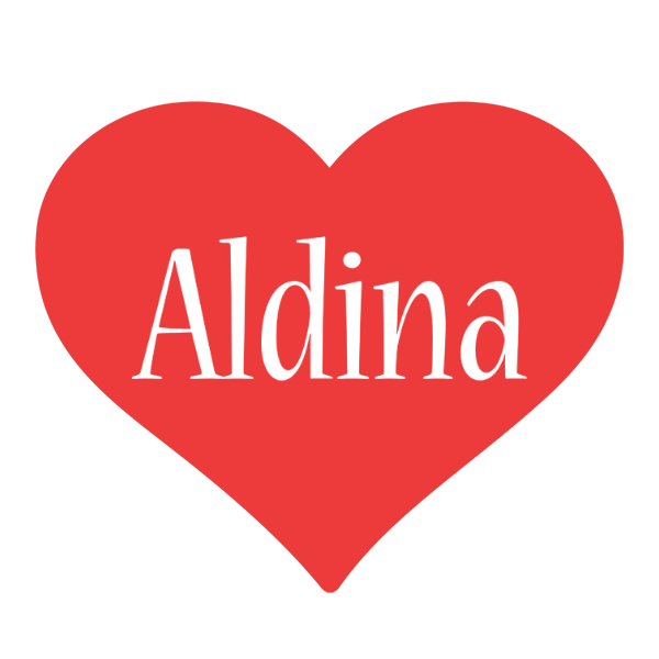 Aldina love logo