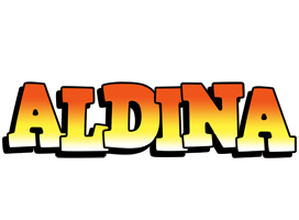 Aldina sunset logo