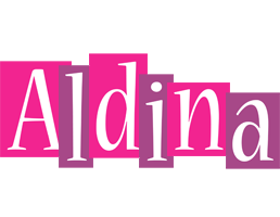 Aldina whine logo