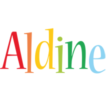 Aldine birthday logo