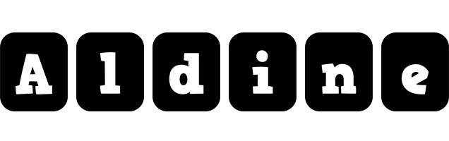 Aldine box logo