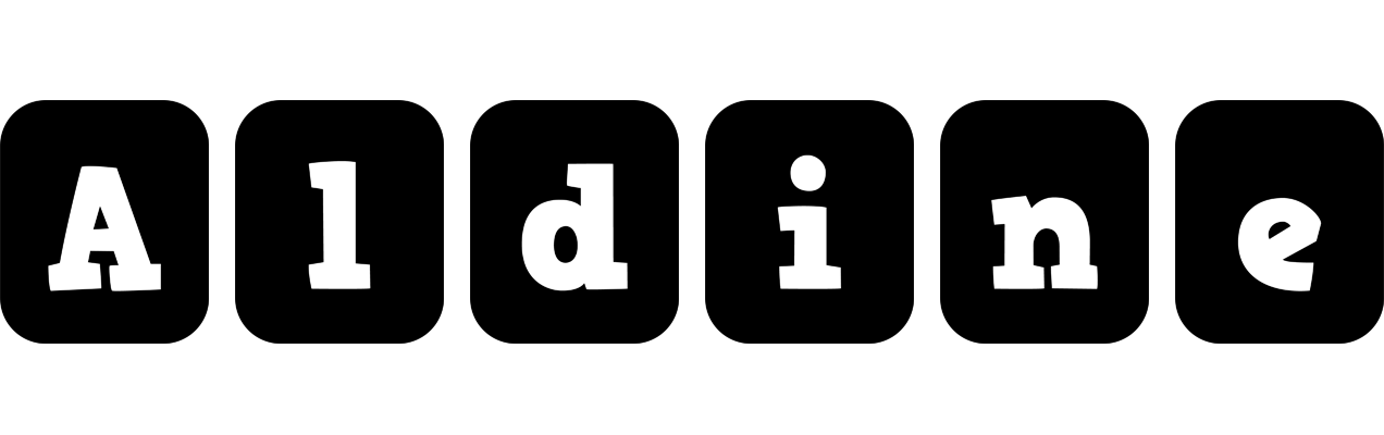 Aldine box logo