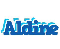 Aldine business logo