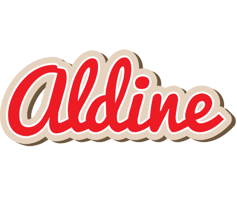 Aldine chocolate logo