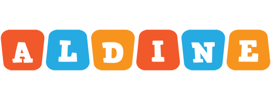 Aldine comics logo
